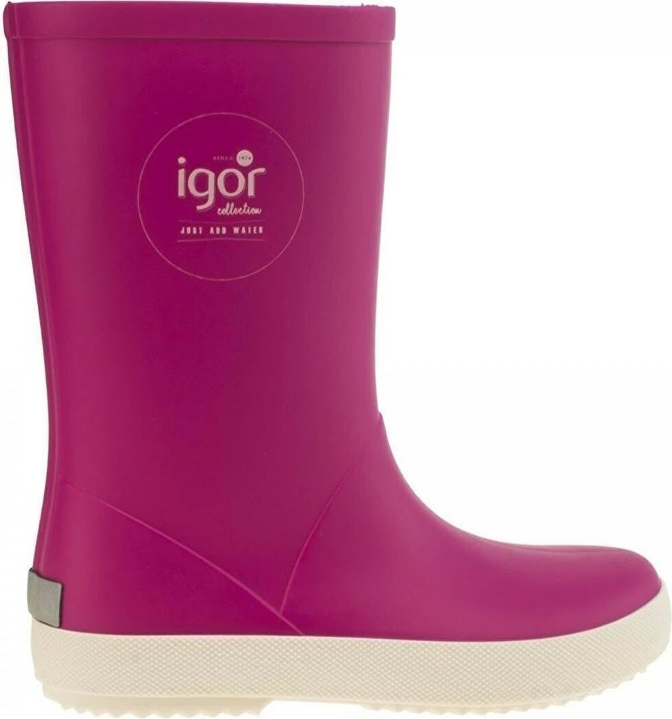 Çizme për fëmijë Igor Splash Nautico, fuchsia