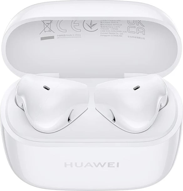 Celular Huawei FreeBuds SE 2, me kasë ngarkuese, bardhë