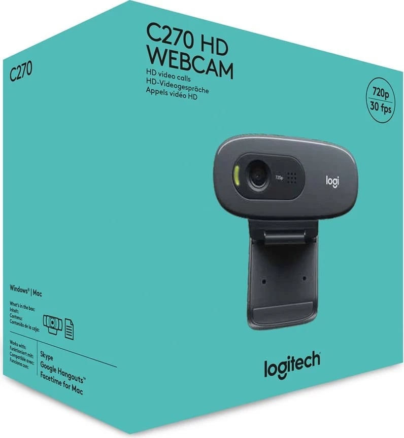 Kamerë Logitech C270 HD, hiri