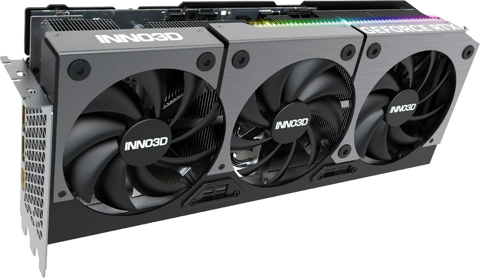 Kartelë grafike Inno3D GEFORCE RTX 4080 SUPER X3 OC, 16 GB, Gri