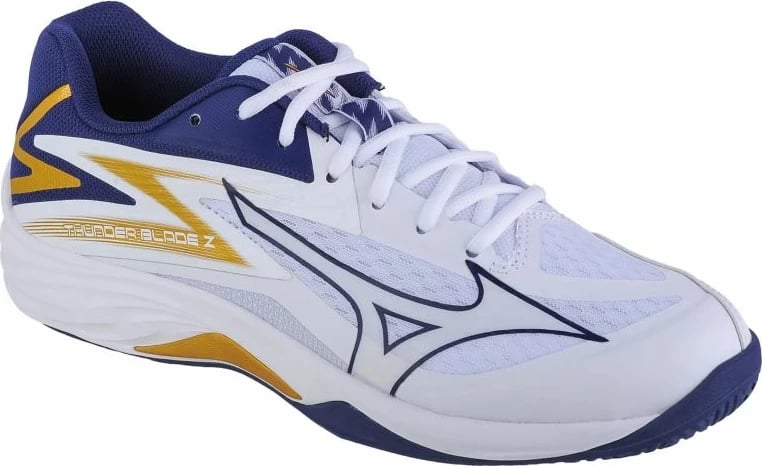 Atlete për meshkuj Mizuno Thunder Blade, të bardha dhe ari