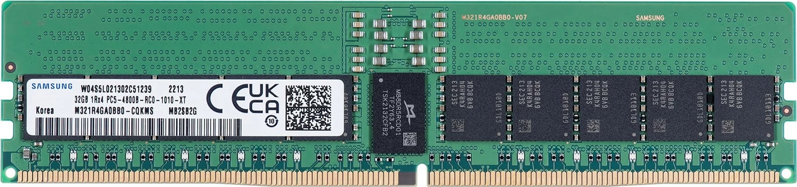 RAM memorie Samsung RDIMM, 4800MHz, 32GB DDR5