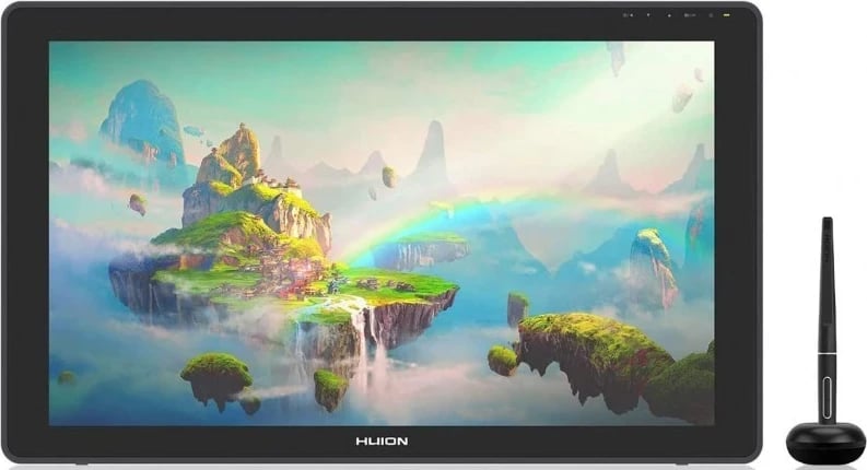 Tabletë Grafike Huion Kamvas 22, me laps dhe mbështetëse të rregullueshme