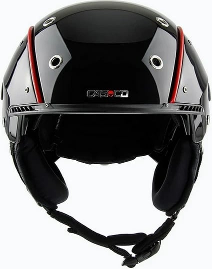 Helmetë ski CASCO SP-4.1, M, E zezë-kuqe