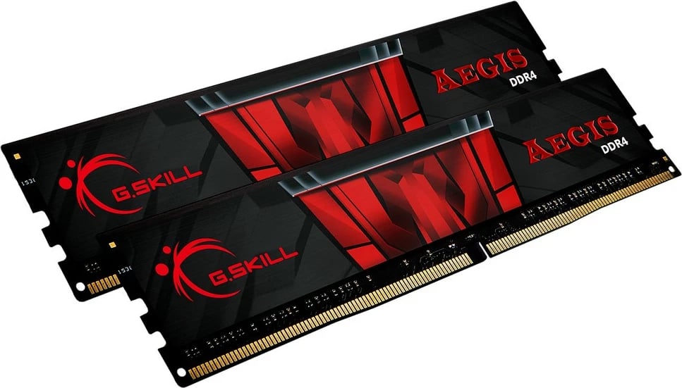 RAM Memorje G.Skill Aegis F4-3200C16D-32GIS, 32 GB, 2 x 16 GB, DDR4, 3200 MHz, 288-pin DIMM