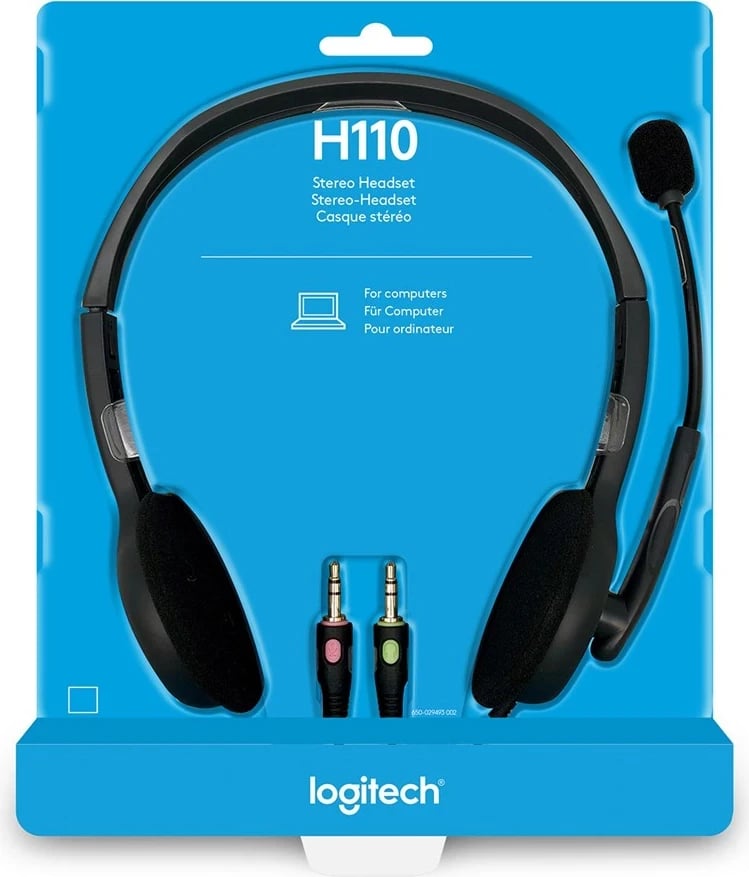 Kufje Logitech  981-000271, të zeza