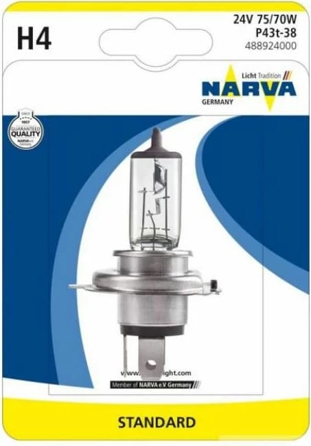 Drita Narva  H4 75/70W 24V