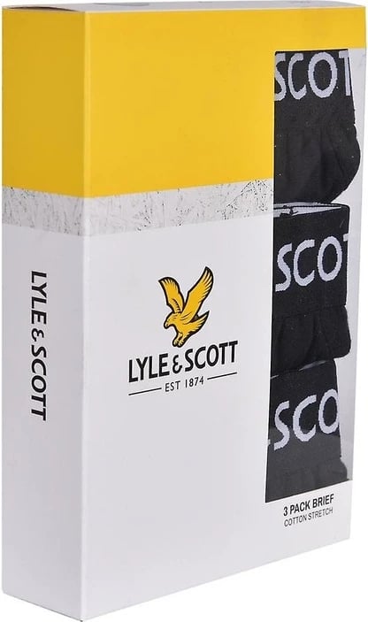 Të brendshme për meshkuj Lyle & Scott, të zeza