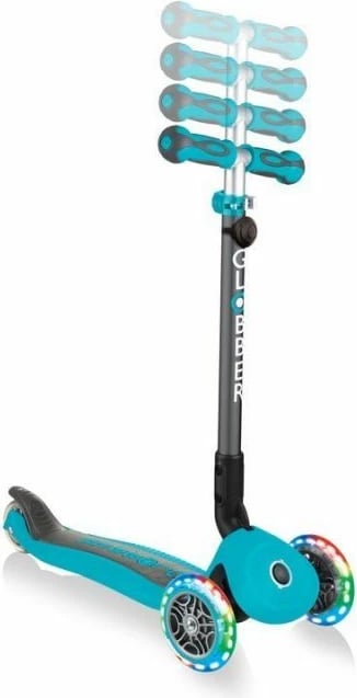 Skuter për fëmijë Globber GO-UP Deluxe Lights, blu