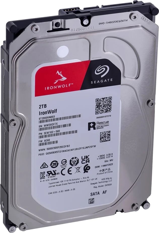 Hardisk i brendshëm Seagate IronWolf ST2000VN003, 3.5" 2000 GB Serial ATA III