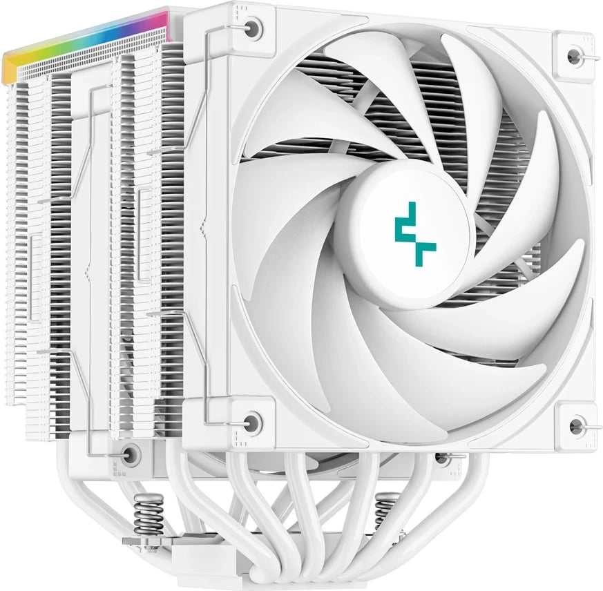 Ftohësi Procesori DEEPCOOL AK620 Digital WH, 12 cm, Bardhë