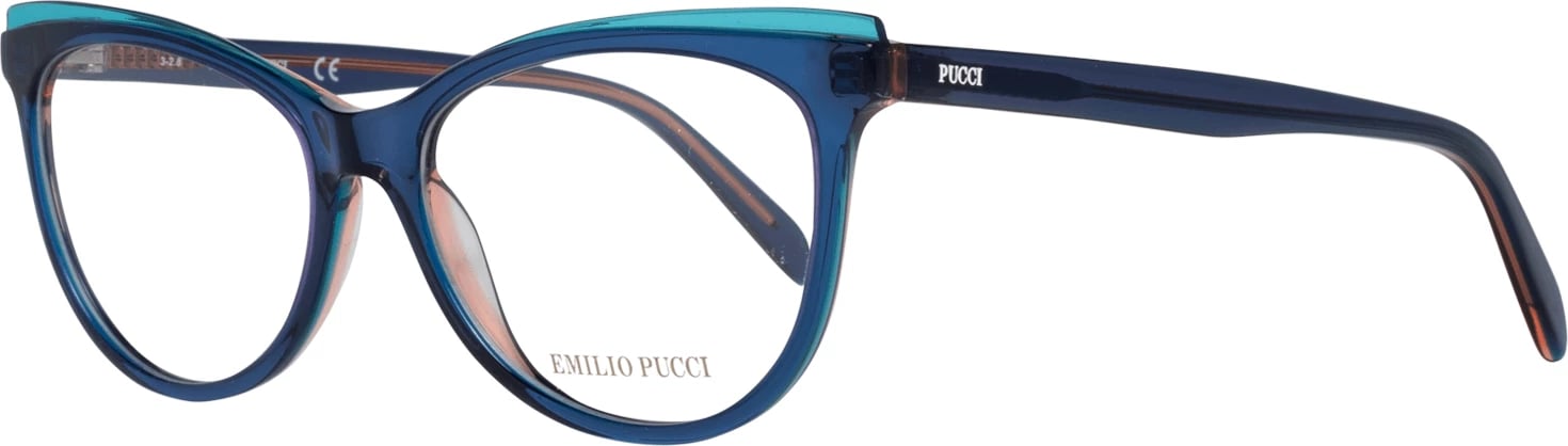 Kornizë optike për femra Emilio Pucci, e kaltër 