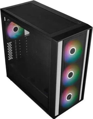 Kasë Cooler Master MasterBox 600 ARGB, Midi Tower, e zezë