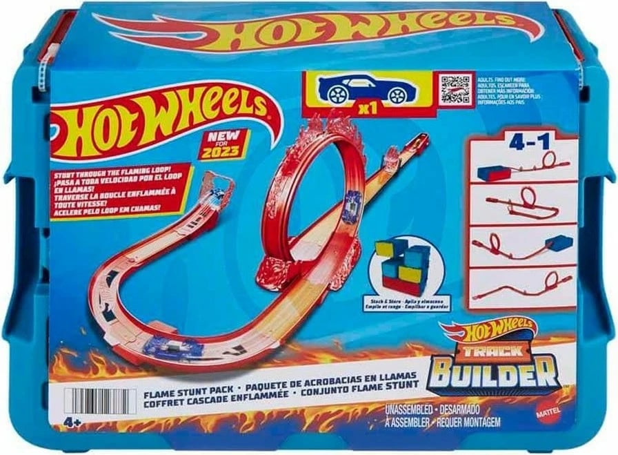 Set stunt Hot Wheels, HMC04, me flakë