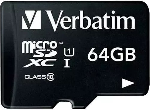 Kartë memorie Verbatim Micro SDXC Card 64GB, Class 10