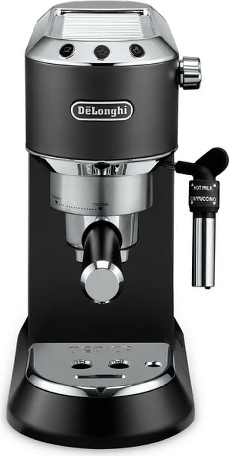 Makinë espresso De’Longhi Dedica Style EC 685.BK, 1.1 L, Coffee pod, Ground coffee, 1300 W, E zezë, Argjend