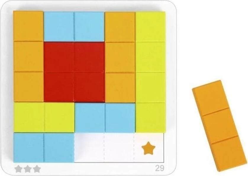 Lojë Tetris prej druri për fëmijë, Tooky Toy