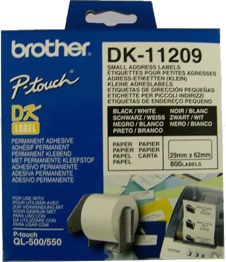 Etiketë për printer Brother DK-11209