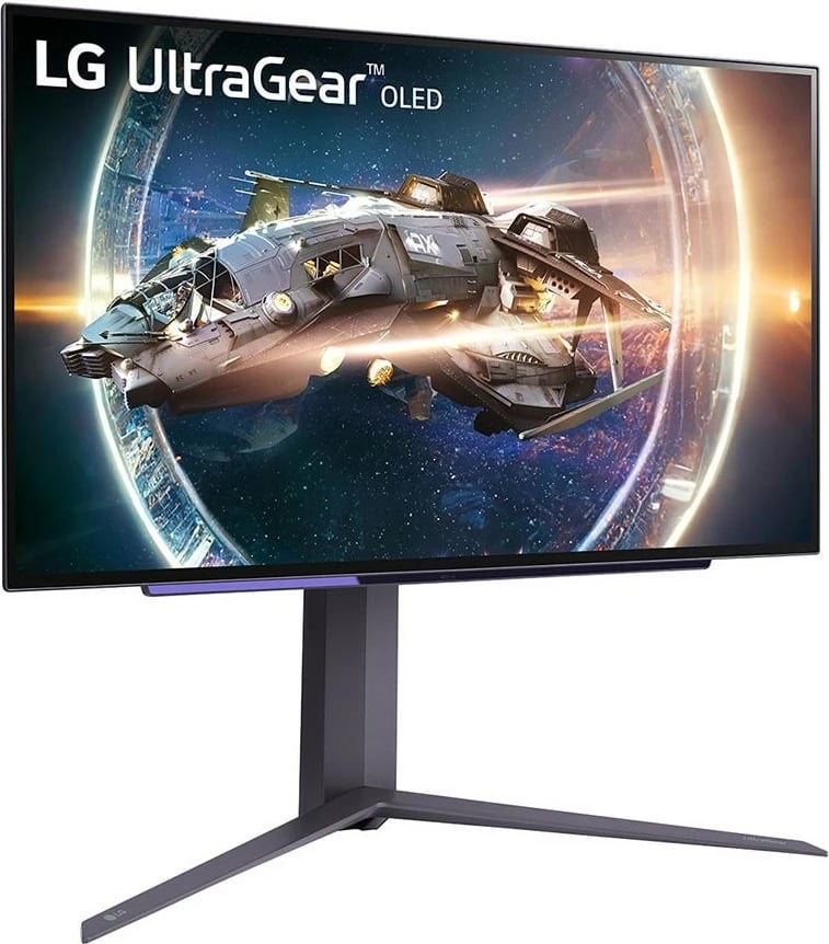 Monitor gaming LG 27GR95QE-B, 26.5", 2560 x 1440, OLED, 0.03 ms, i zi