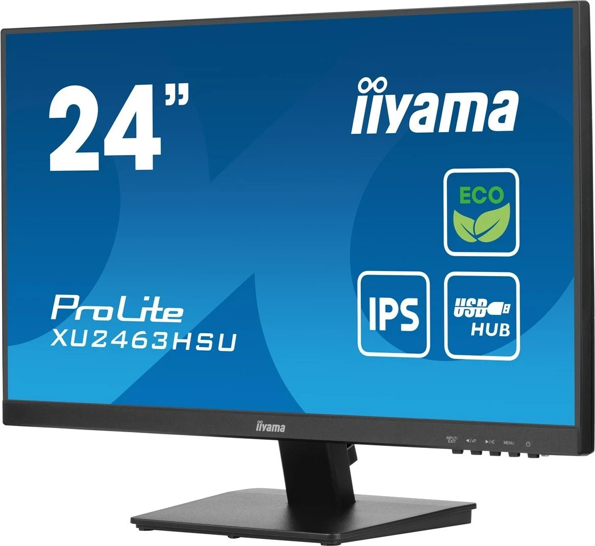 Monitor kompjuteri iiyama ProLite XU2463HSU-B1, 23.8", Full HD, LED, i zi