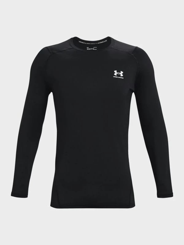 Maicë me mëngë të gjata Under Armour, meshkuj, e zezë