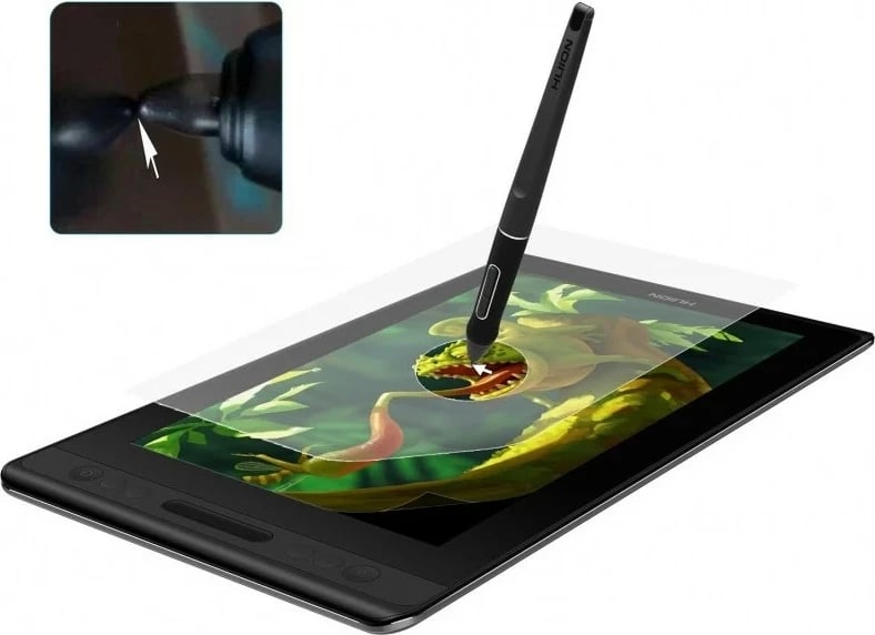 Tablet grafik Huion Kamvas Pro 12, 11 inç, USB-C, IPS