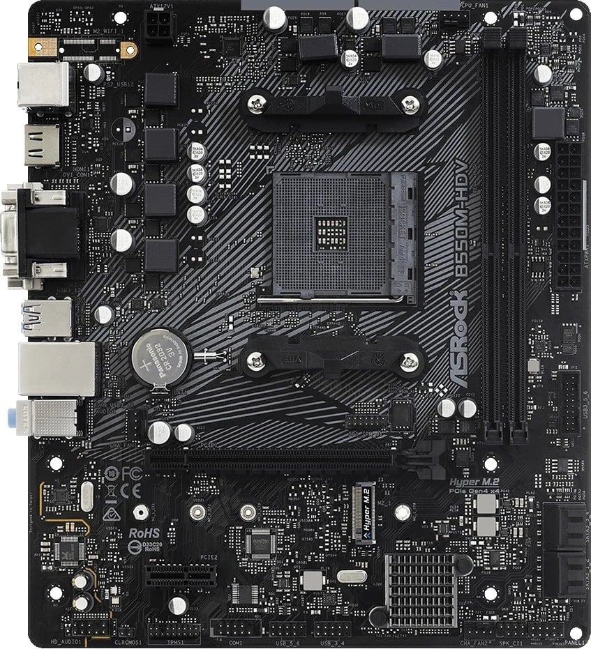 Kasë ASRock B550M-HDV