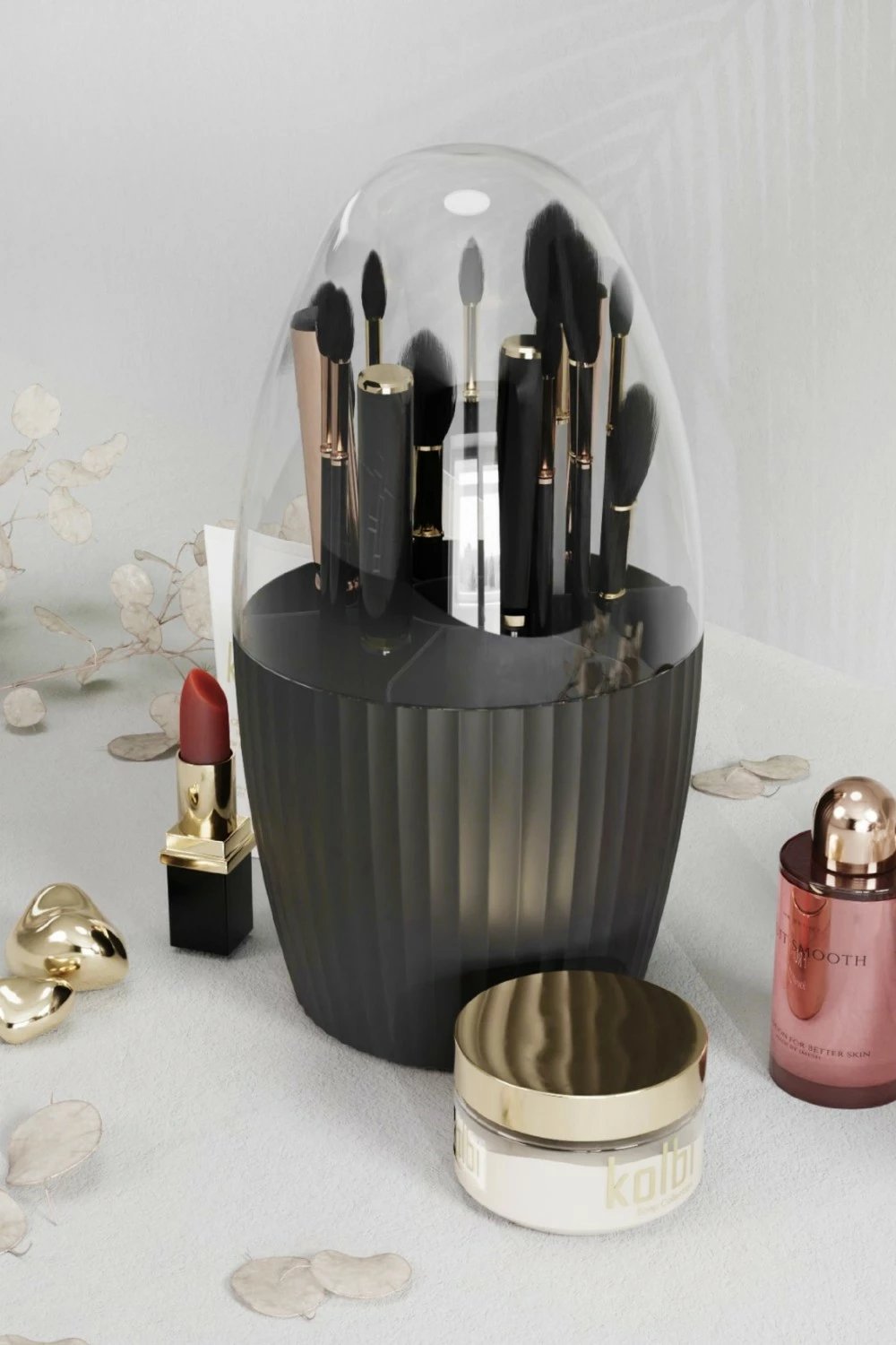 Organizator për make-up Pd Home, anthracite