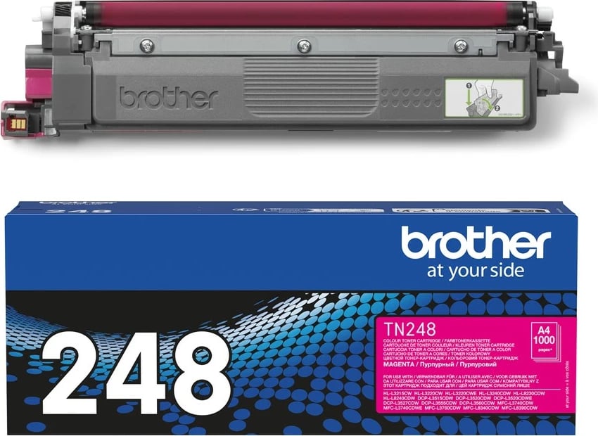 Toner Brother TN-248M, 1000 faqe, Magenta, 1 copë