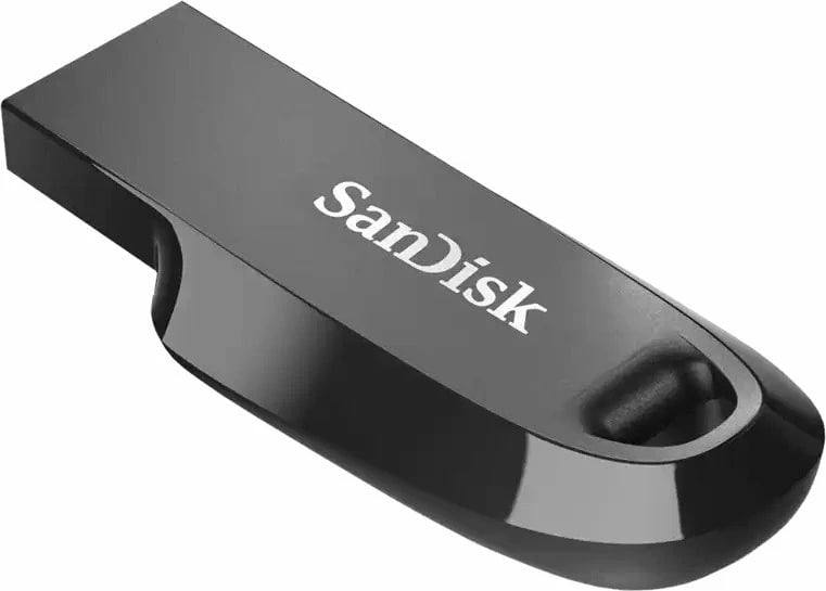 USB 3.2 SanDisk 64GB, 100MB/s, e zezë