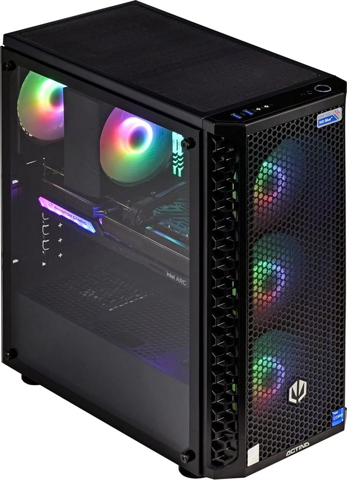 Kompjuter Actina, AMD Ryzen 5, 32GB RAM, 1TB SSD, AMD Radeon RX 6600,  i zi