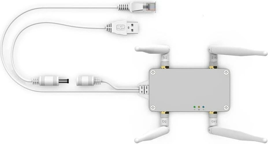 Pajisje rrjeti ALLNET AC ALL-WCL1200v3, 2.4GHz (300Mbps) dhe 5GHz (900Mbps)