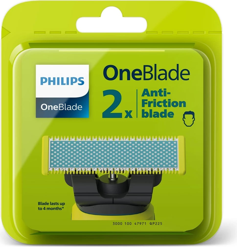 Lamë rezervë për rrobaqepës Philips Norelco OneBlade QP225/50, Blu