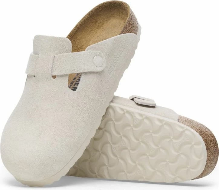 Papuqe për femra Birkenstock, të bardha