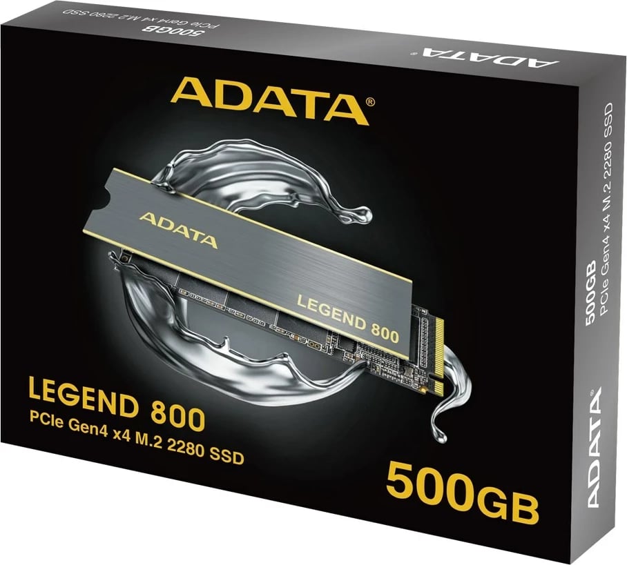 Disk i brendshëm SSD ADATA ALEG-800-500GCS, M.2, 500 GB, PCI Express 4.0, 3D NAND, NVMe