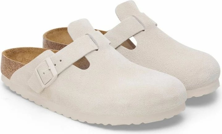 Papuqe për femra Birkenstock, të bardha