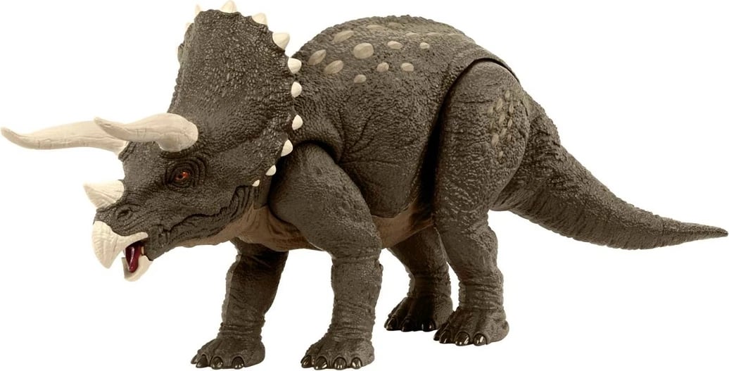 Figurë lodër MATTEL Jurassic World Habitat Defender Triceratops, Bronzi