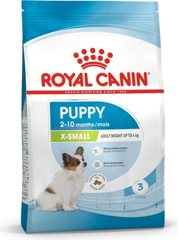 Ushqim i thatë për qen Royal Canin XSmall Puppy, 1.5 kg