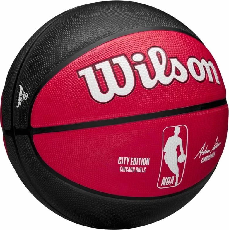 Top basketbolli Wilson, Chicago Bulls, i zi dhe i kuq