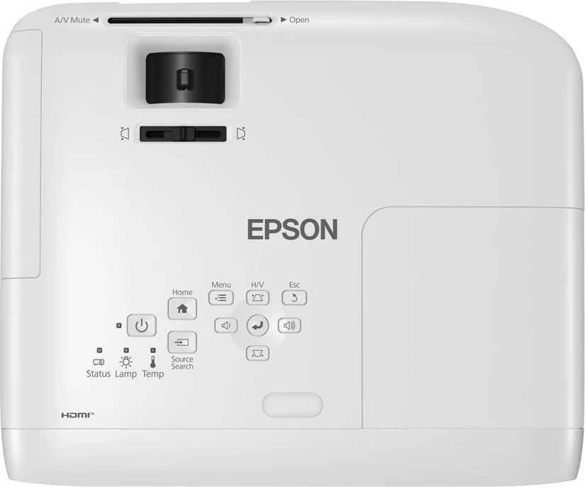 Projektor Epson EB-X49, 3600 ANSI lumens, 3LCD, XGA, 16000:1, 4:3, 762 - 7620 mm