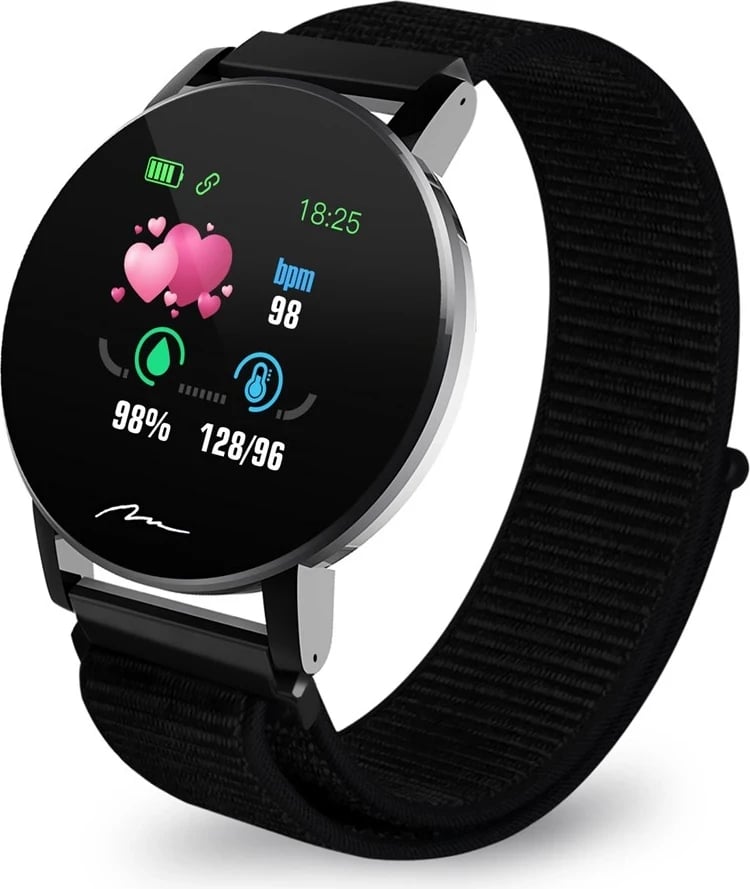 Smartwatch Media-Tech Smartband ACTIVEBAND, 1.3",  e zezë