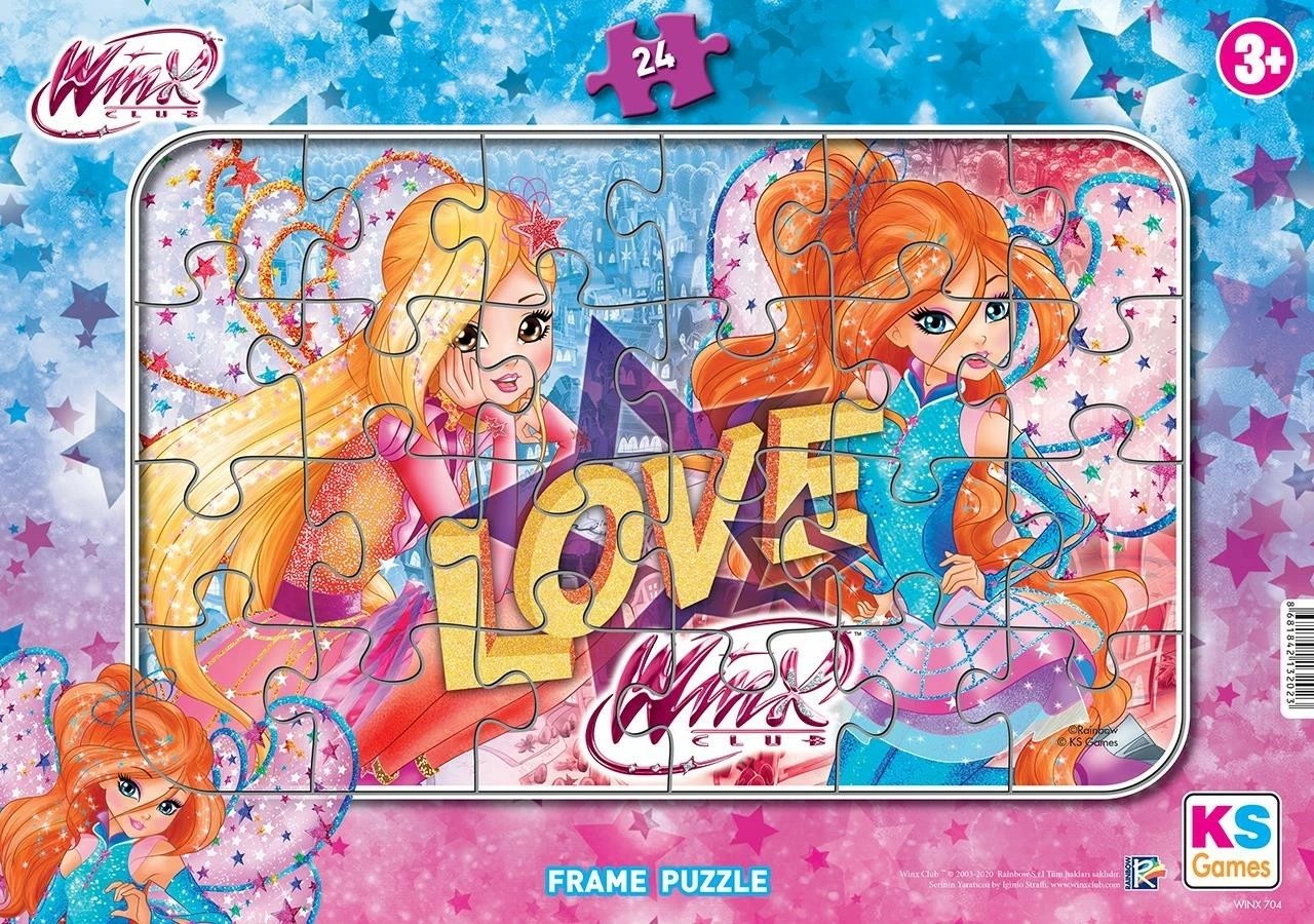 Puzzle për fëmijë KS Games Winx, 24 copë