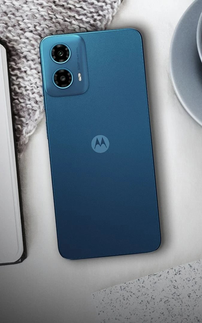 Celular Motorola Moto G34 5G 8/128GB, Ice Blue