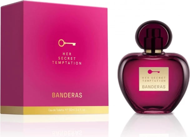 Parfum per femra, Eau De Toilette Antonio Banderas, Her Secret Temptation, 80 ml