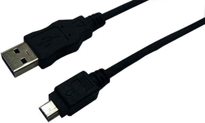 Kabllo mini USB LogiLink, e zezë