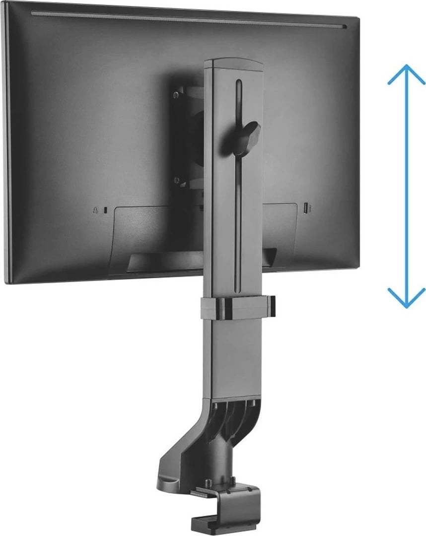 Mbajtëse për Monitor Maclean MC-853, 17"-32", deri në 8kg, e zezë