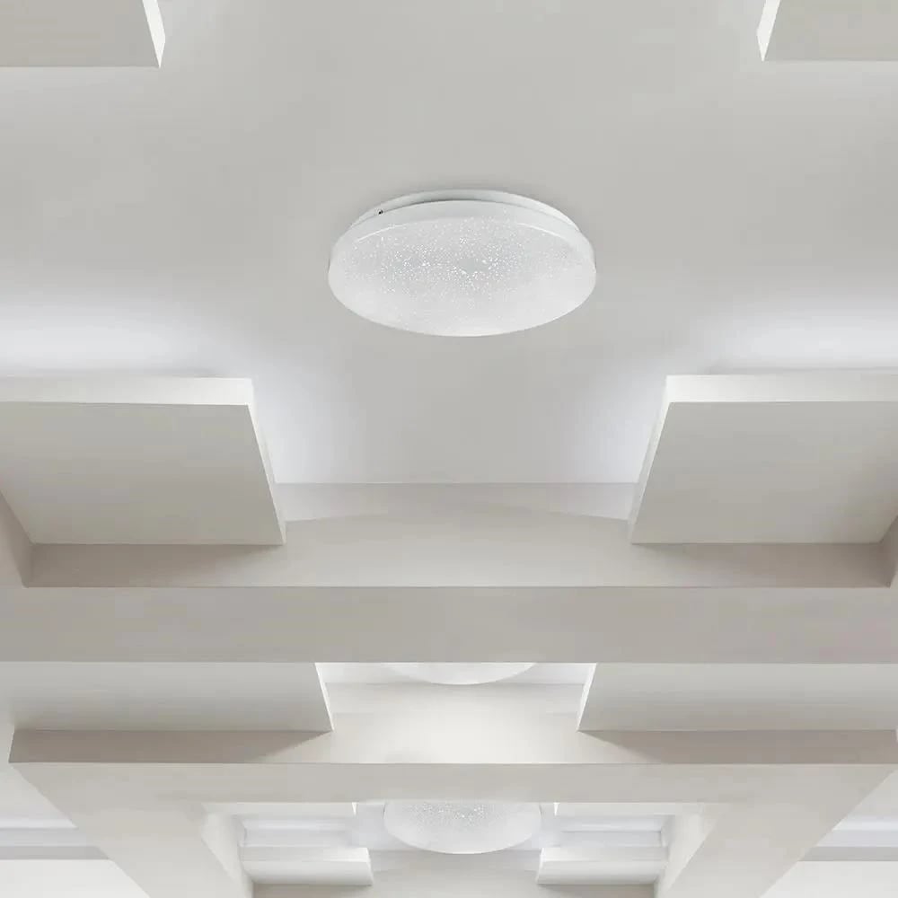 Plafond V-TAC VT-8424 24W LED IP20 CCT fi.350 3000-6400K e bardhë