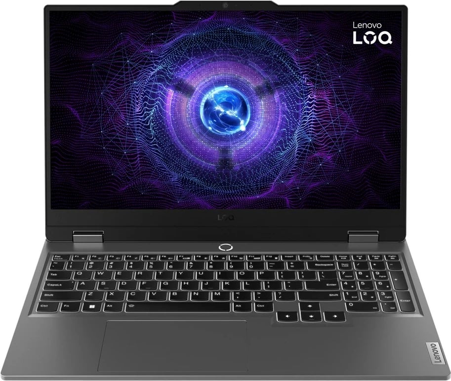 Laptop Lenovo LOQ Intel Core i5-12450HX, 15.6", 16 GB RAM, 512 GB SSD, NVIDIA GeForce RTX 4060, Gri