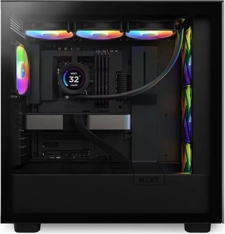 Sistem ftohës uji CPU NZXT Kraken Elite 360 RGB LCD, i zi