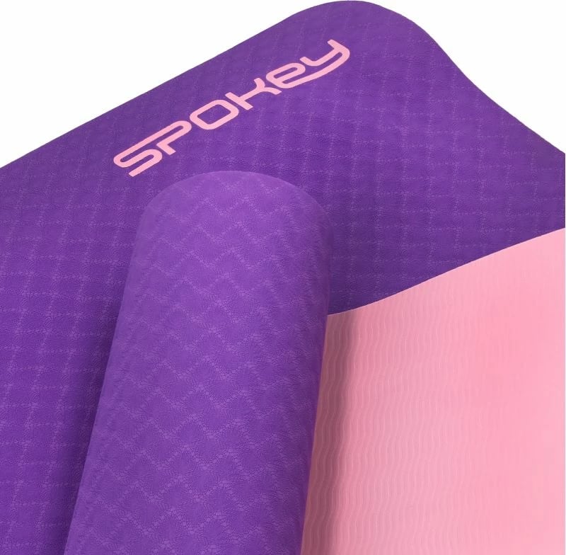 Joga mat Spokey, violet/pink